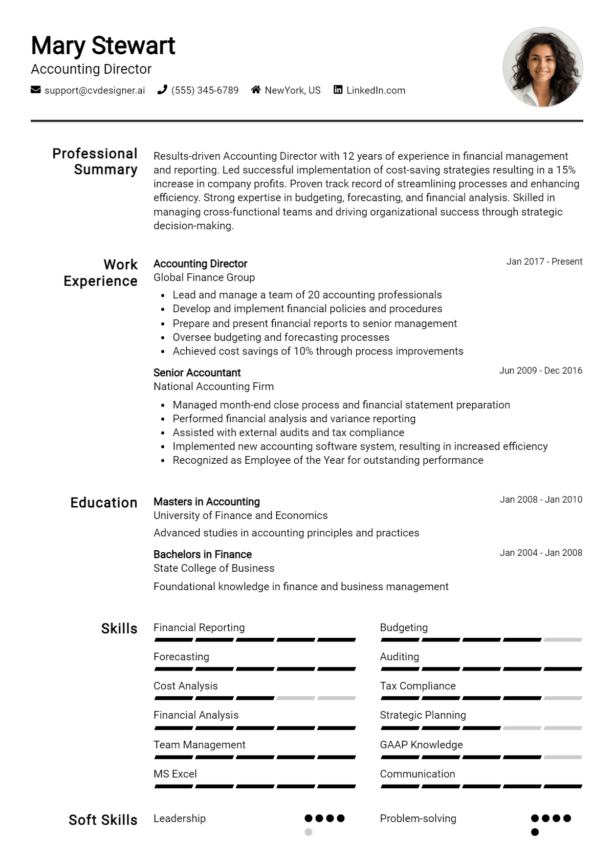 14 Accounting Officer Resume Examples And Templates for 2024 ...