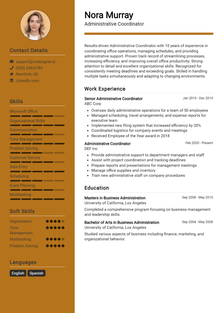 18 Program Coordinator Resume Examples for 2024: Expert Tips ...