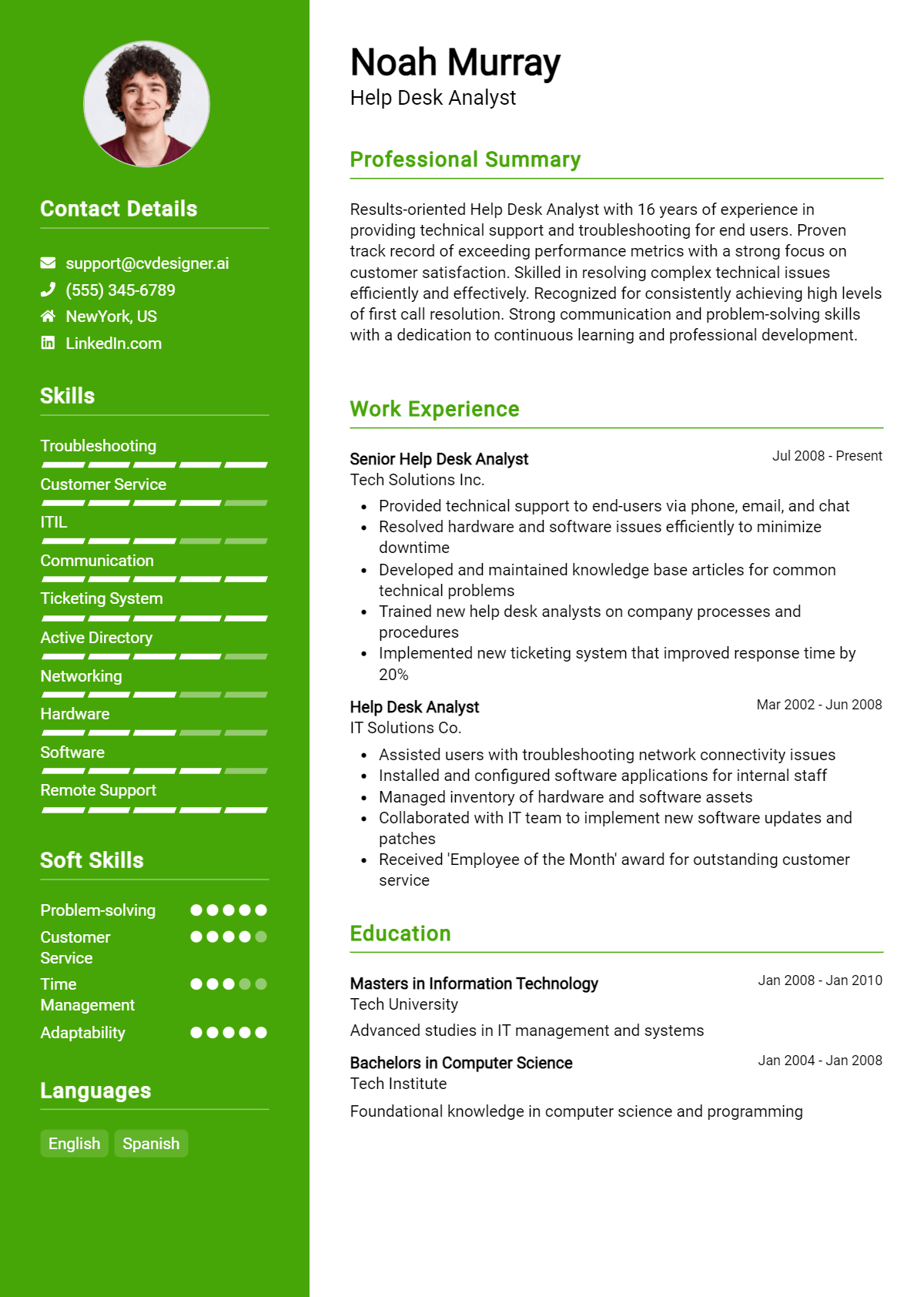 26 Security Analyst Resume Examples And Templates for 2024 - CVDesigner.ai