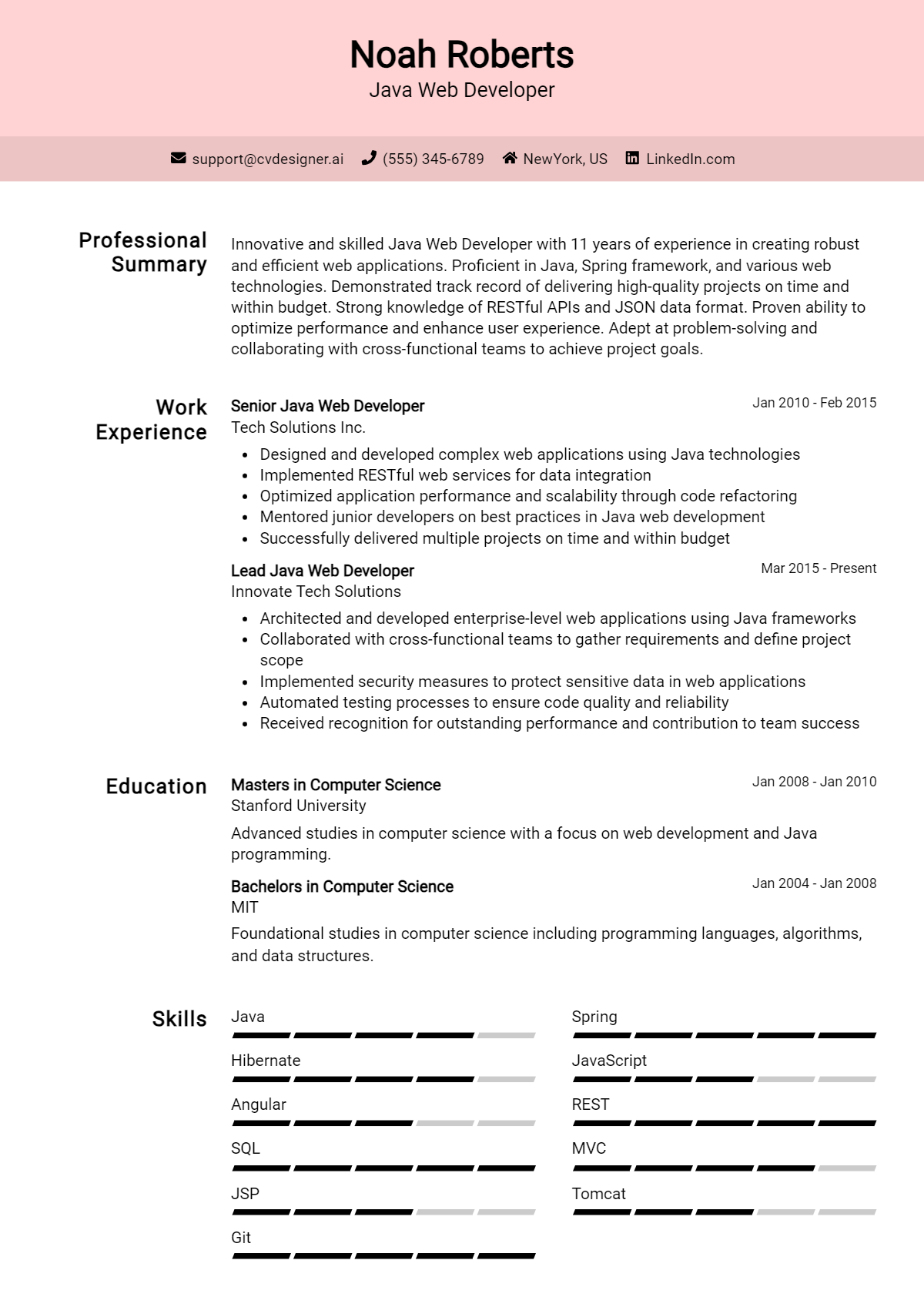 14 react js developer resume examples for 2025 tips templates