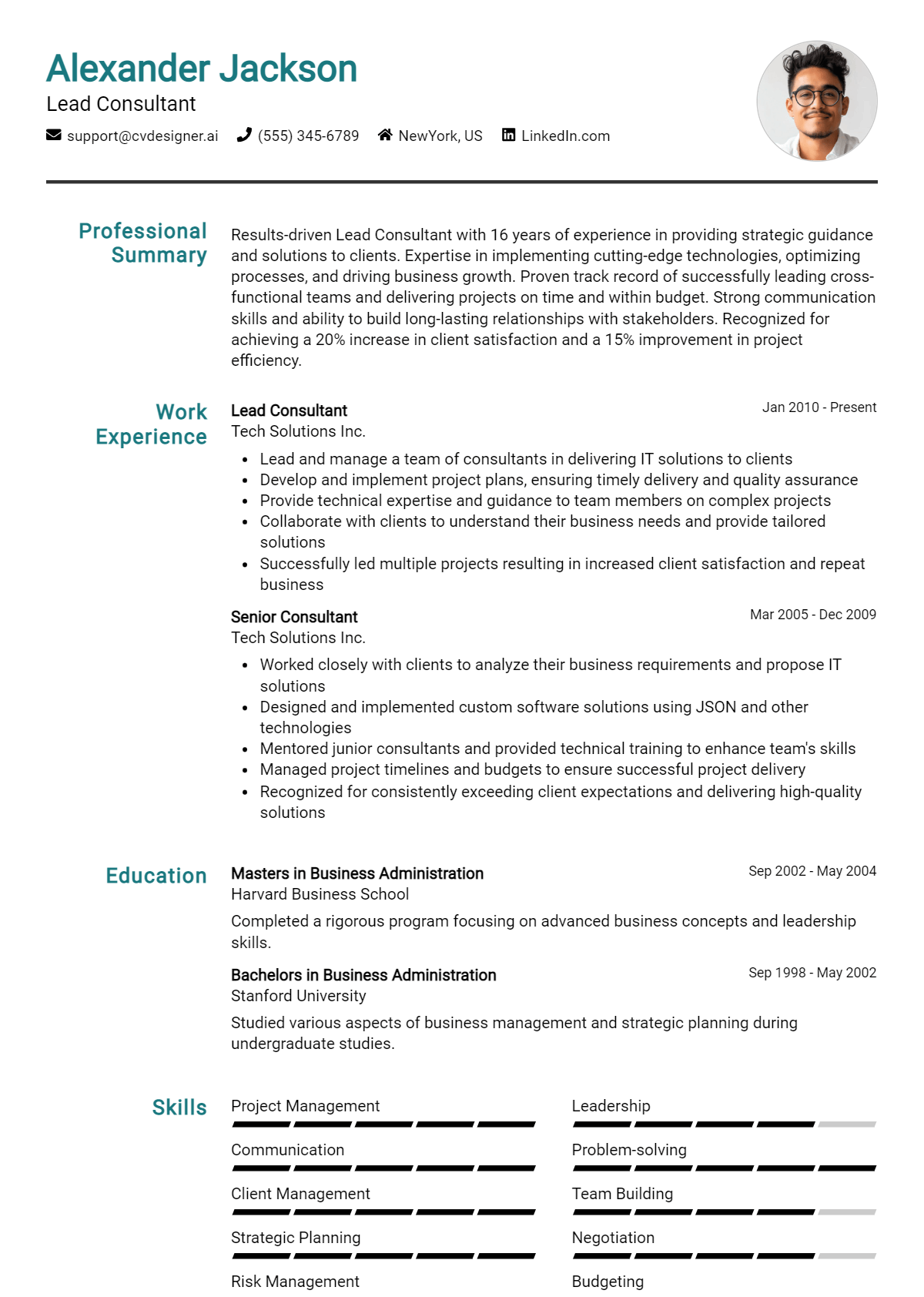 12 Management Consultant Resume - Lead Consultant Resume Example 
