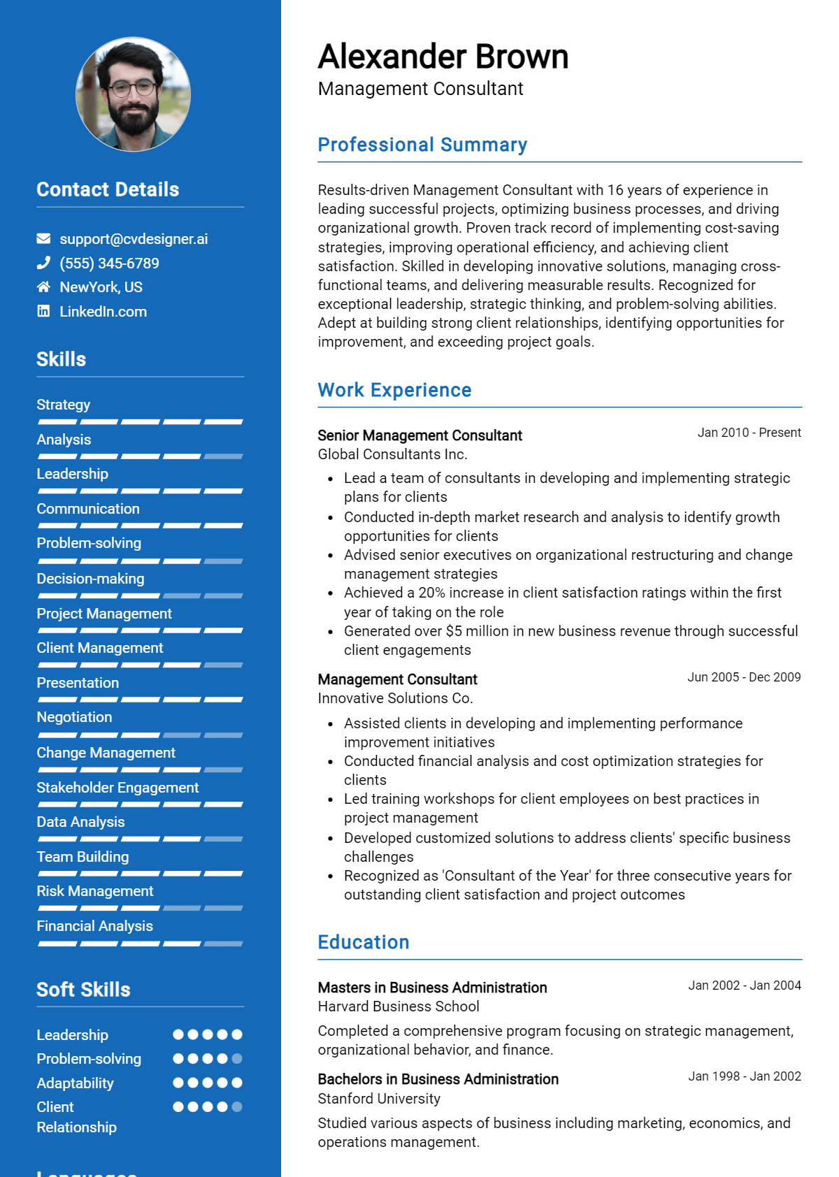 12 Management Consultant Resume - Management Consultant Resume Example 