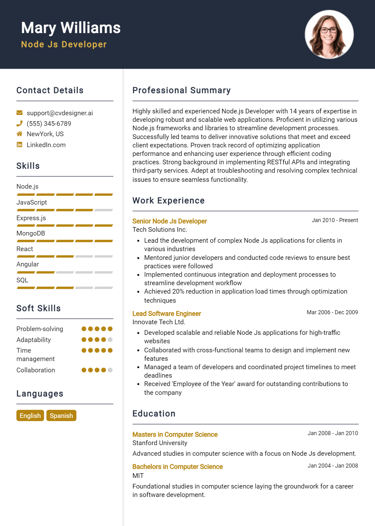 14 React JS Developer Resume Examples for 2025: Tips & Templates ...