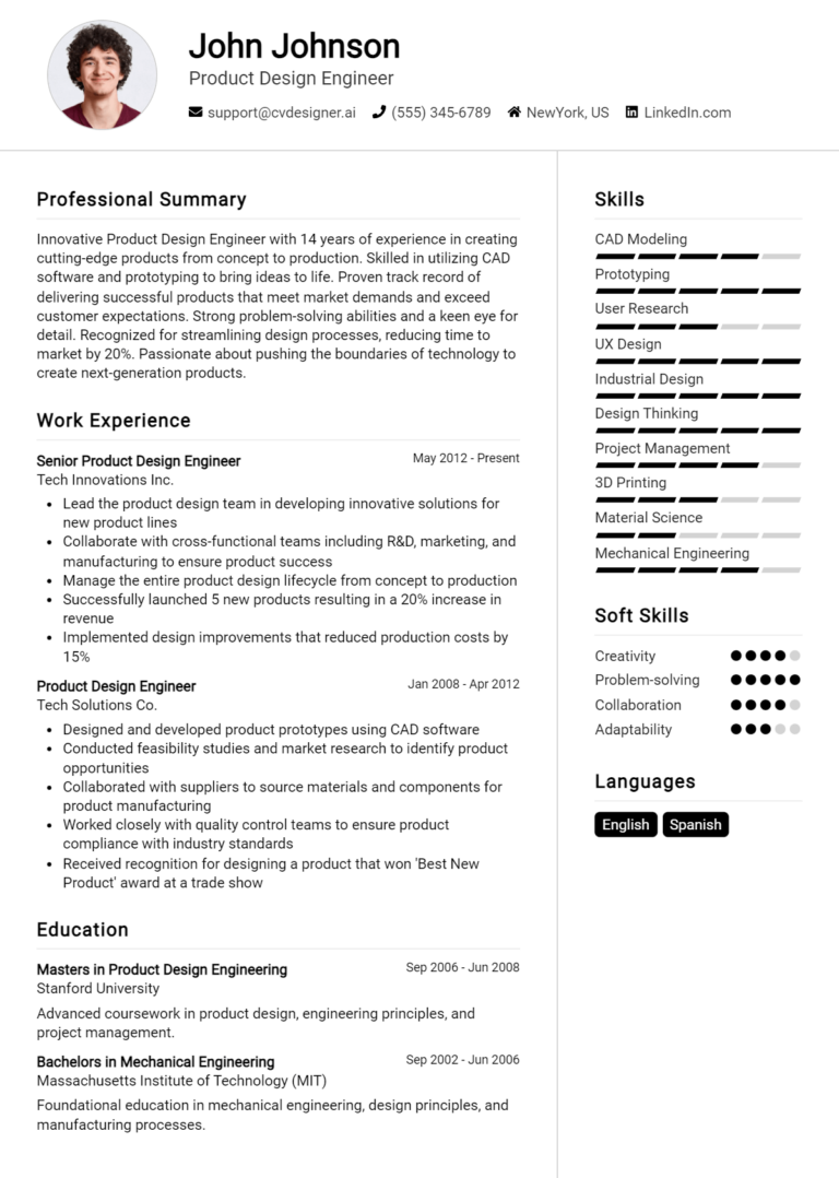12 Physical Design Engineer Resume Examples And Templates for 2024 ...