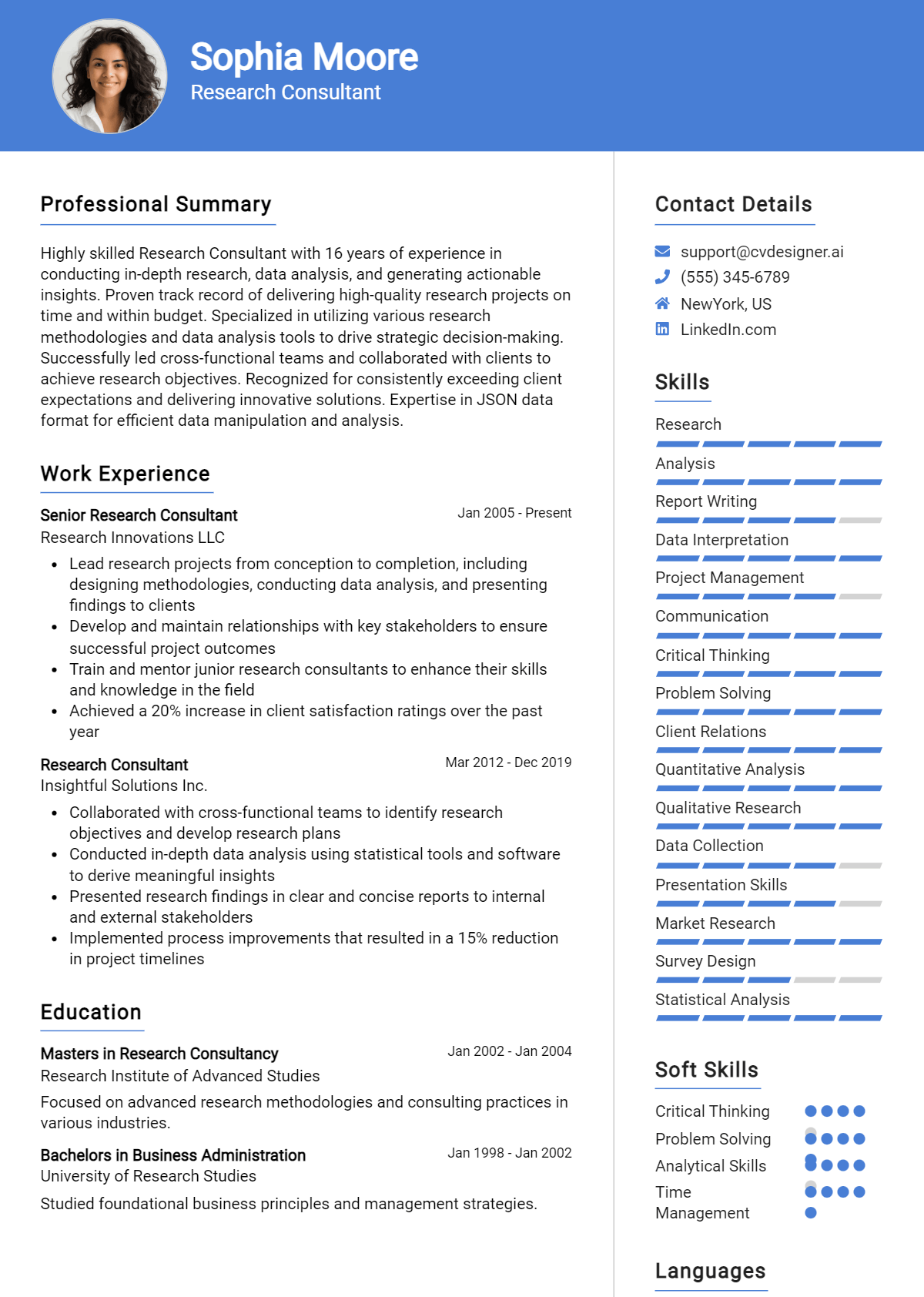 12 Clinical Research Associate - Research Consultant Resume Example 