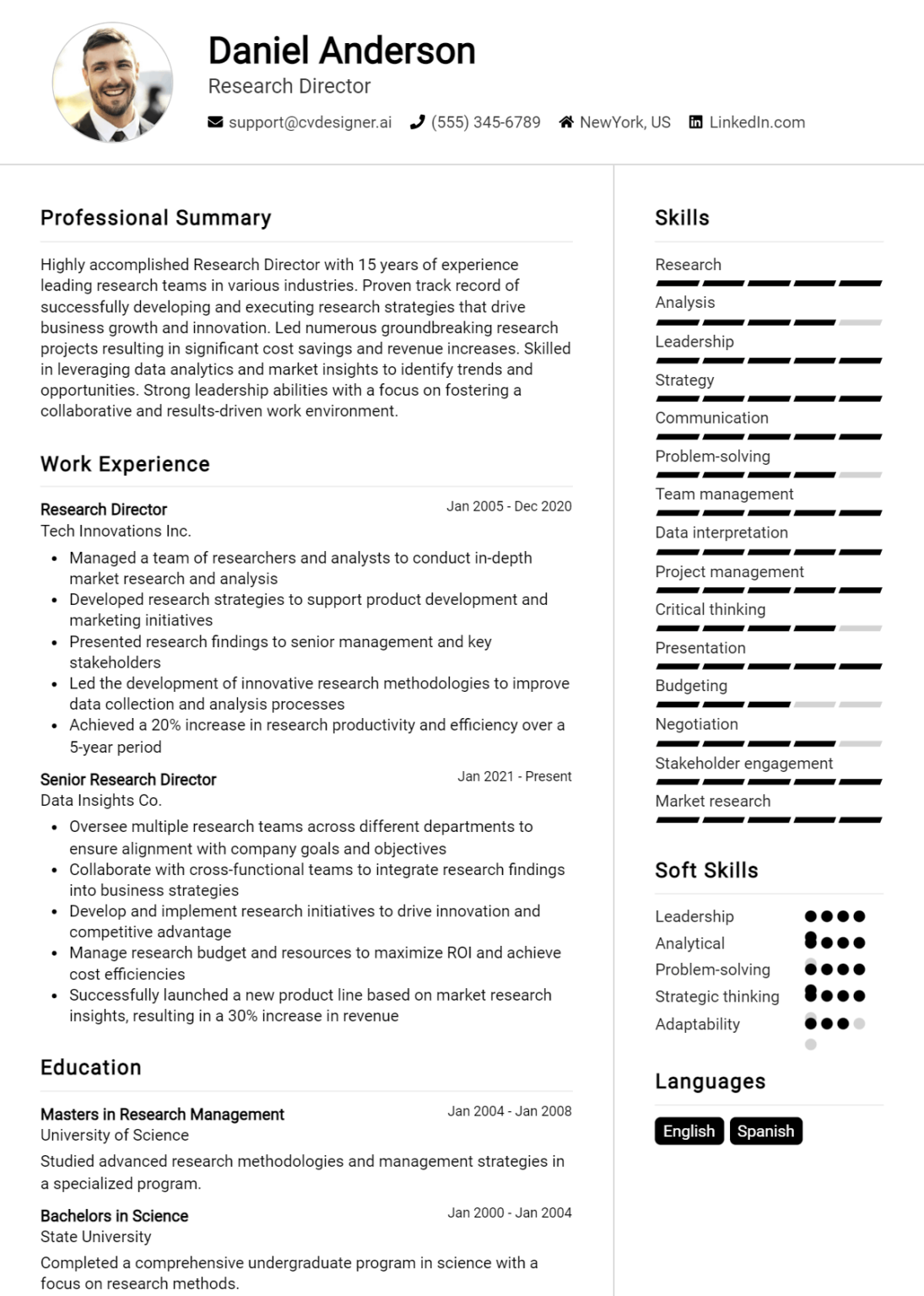12 Clinical Research Associate - Research Director Resume Example 1095x1536 