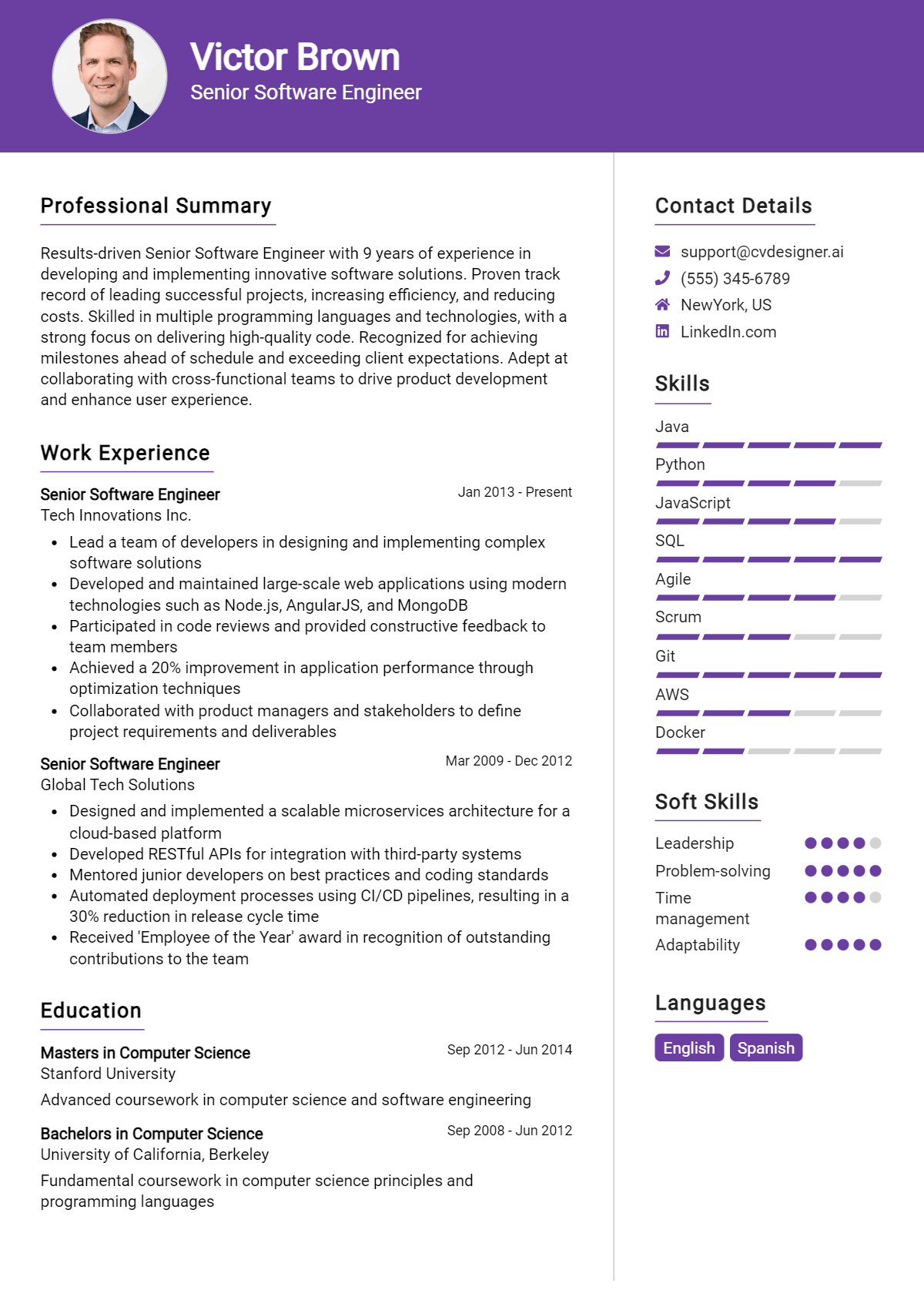 26 Software Engineering Manager Resume Examples for 2025: Free Examples ...