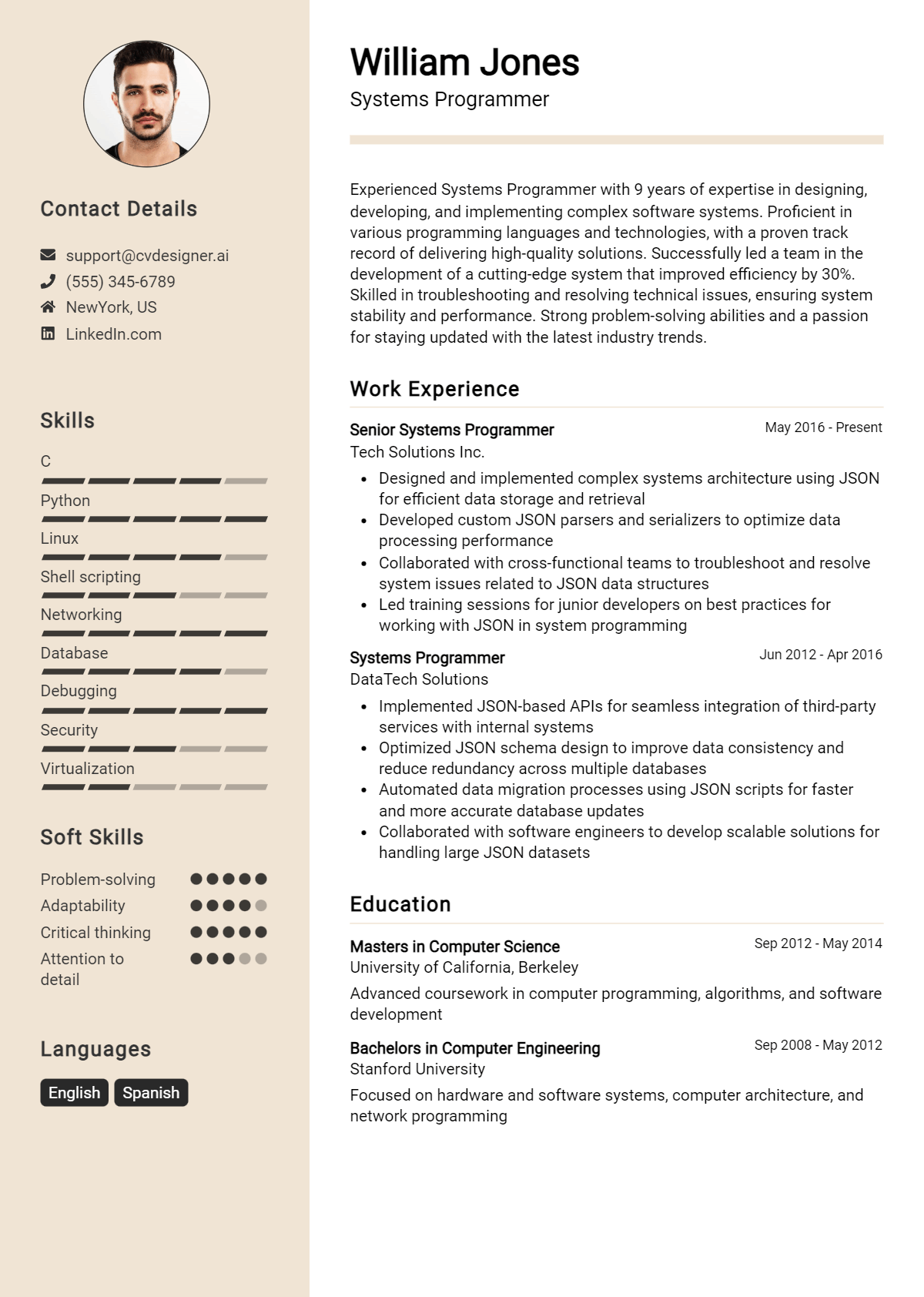 16 Systems Programmer Resume Examples And Templates for 2024 ...